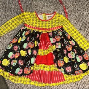 Jelly the pug multicolor dress 5